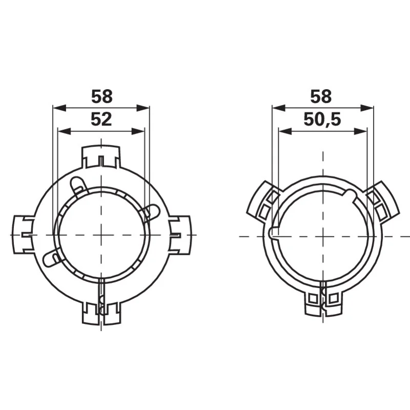 Weasler - 968-2021 - Set anelli di scorrimento