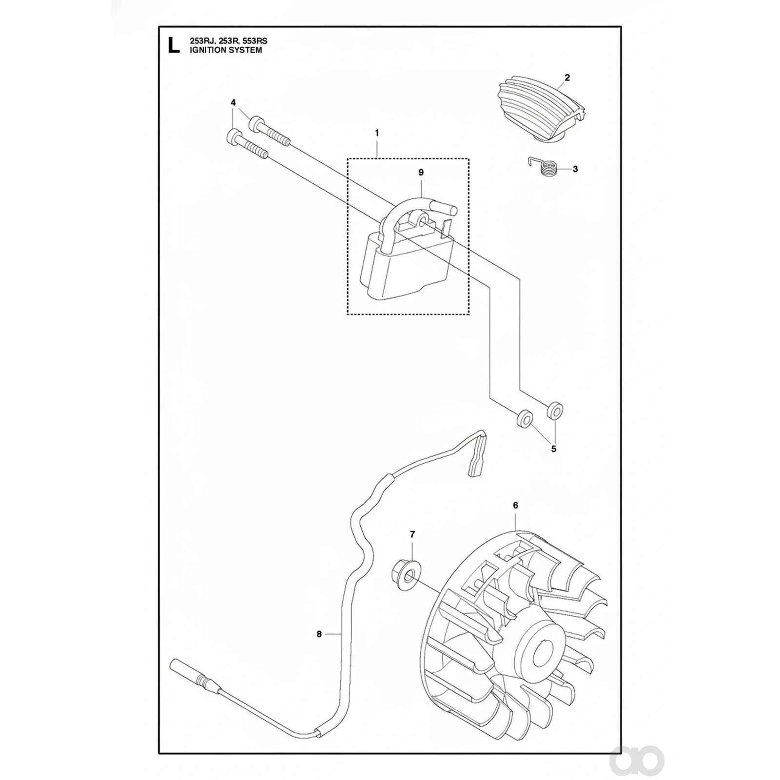 Husqvarna - 521648701 - Bobina