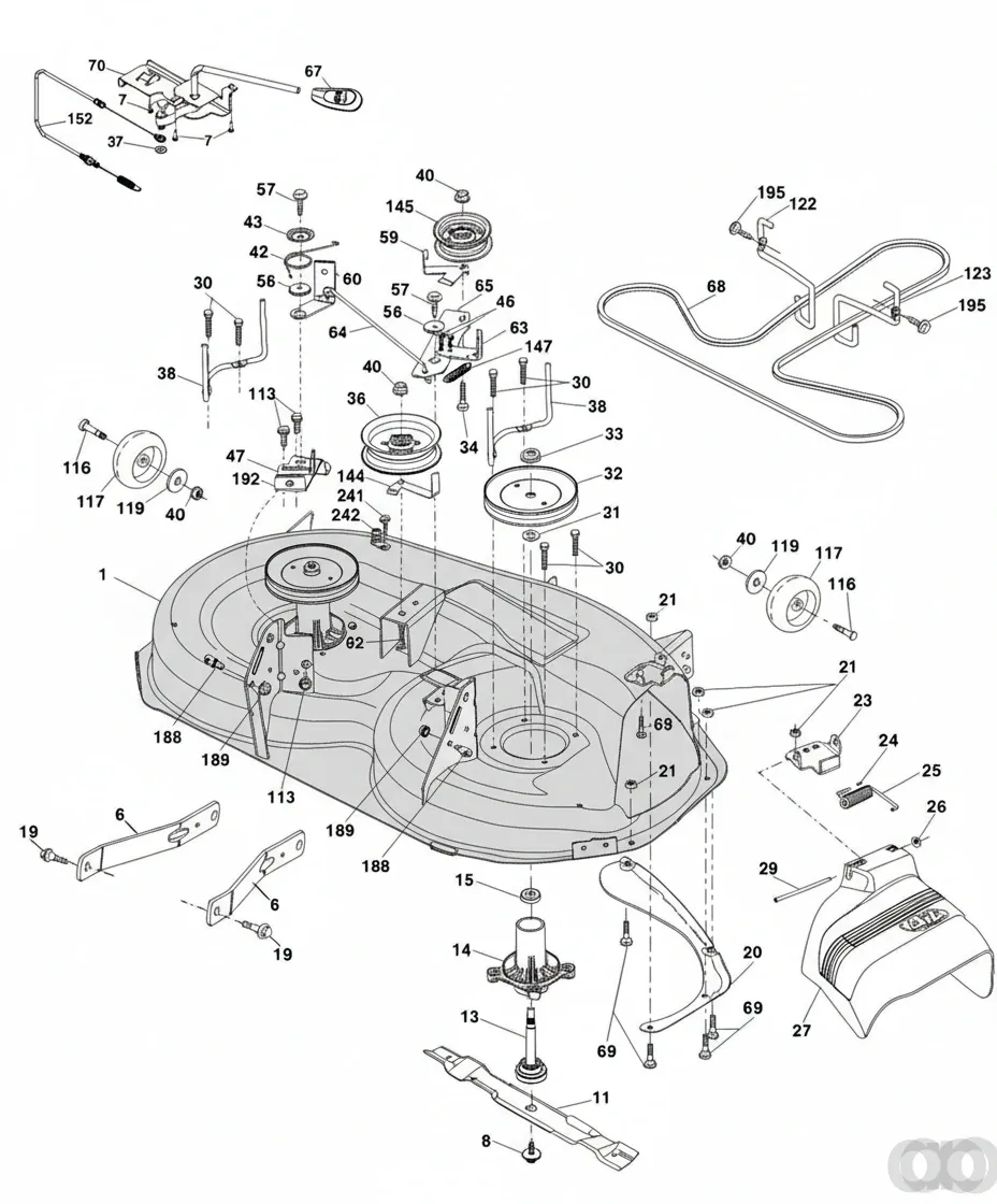 Husqvarna - 532134149 - Filo di taglio