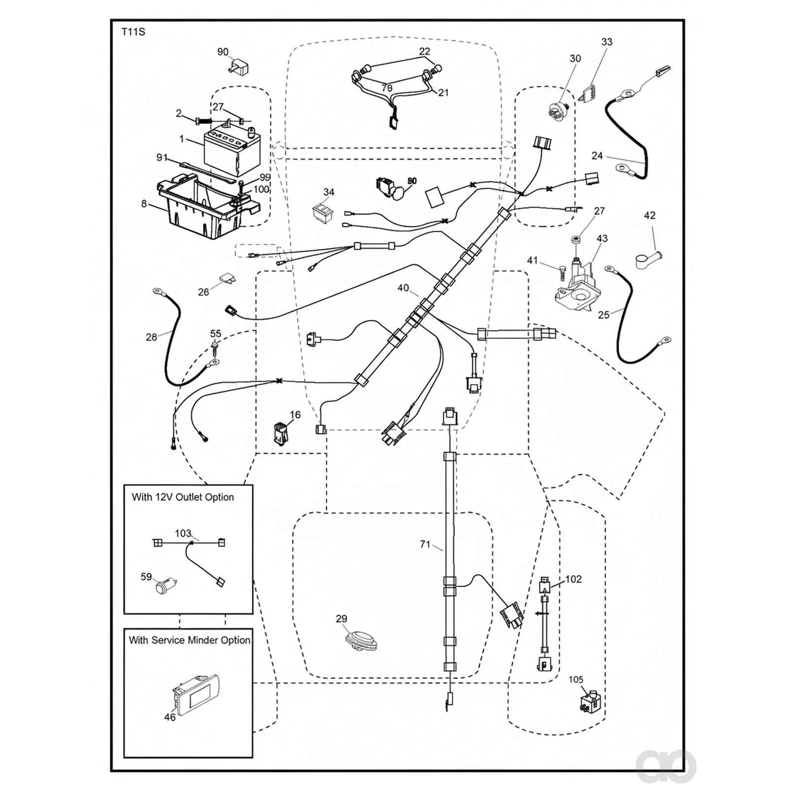 Husqvarna - 532401545 - Interruttore
