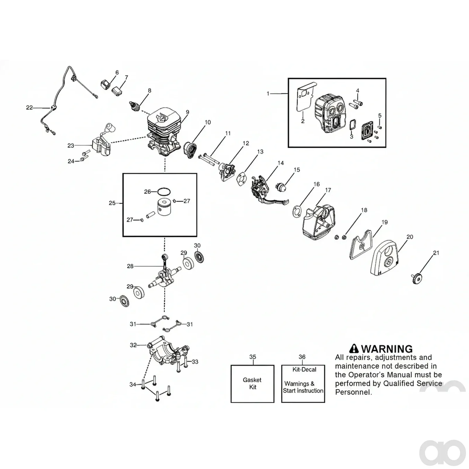 Husqvarna - 545081813 - Guarnizione