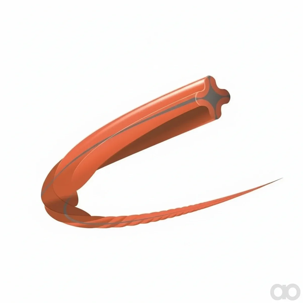 Husqvarna - 597669121 - Linea per tagliasiepi Whisper Twist 2,4 mm x 77 m
