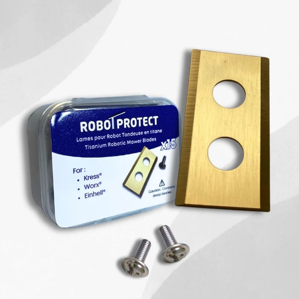 Cliplift - 0230008 - Lame robot in titanio X15 Kress/Worx/Einhel