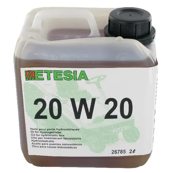 Etesia - 26785 - Lattina 2L Olio Idraulico 20W20