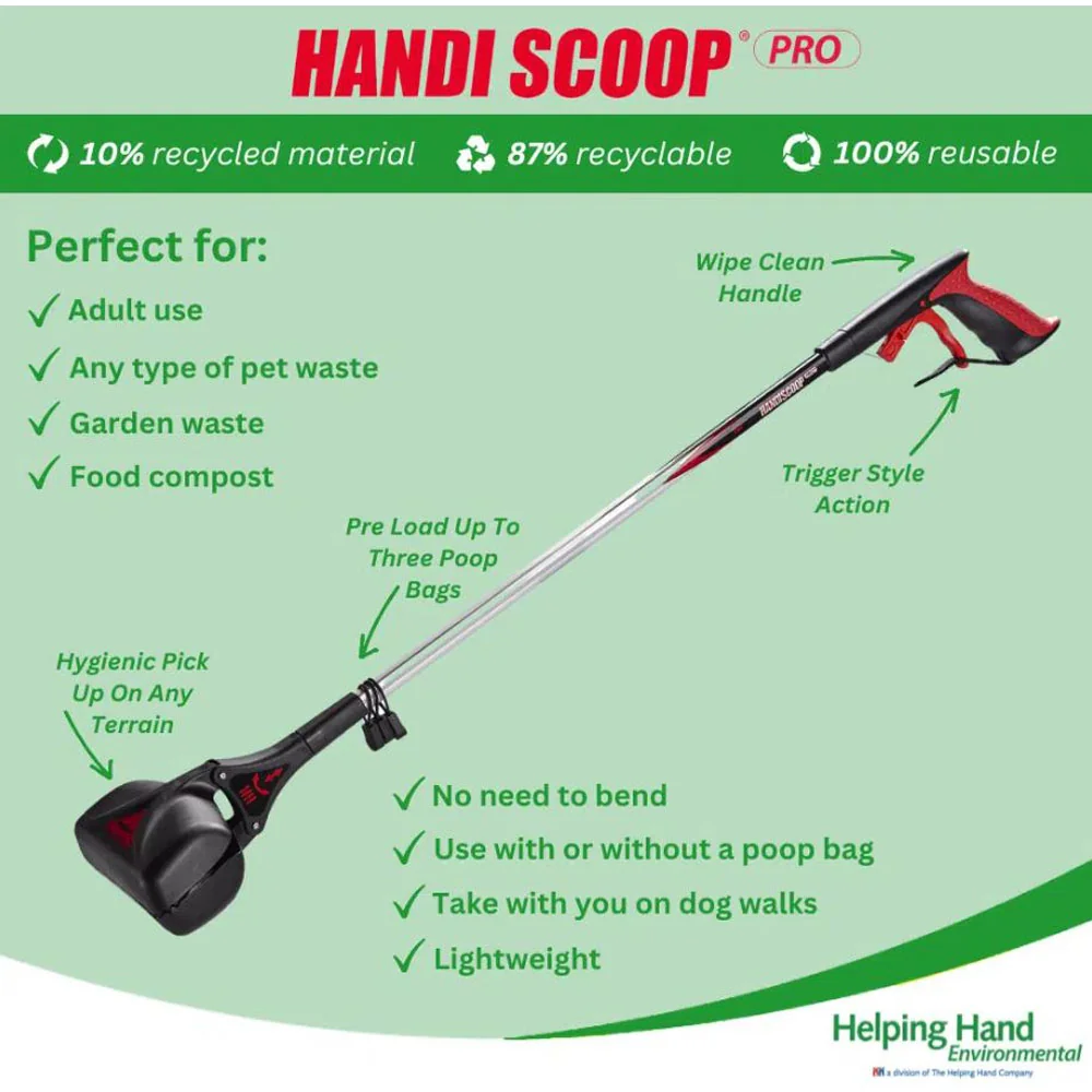 Helping Hands - LP2233P - Raccogli deiezioni canine 85 cm