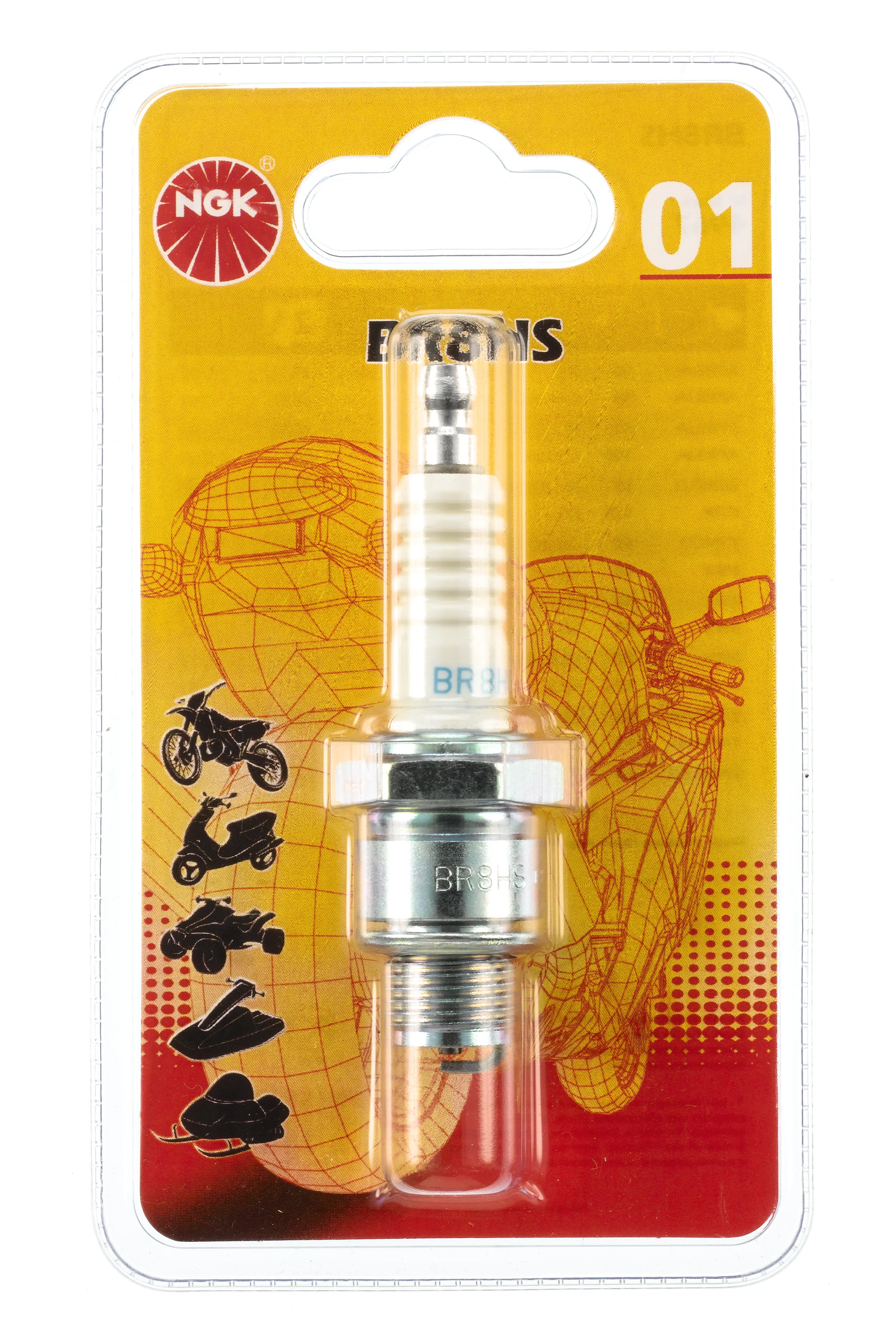 NGK - BR8HSBL - Blister BL12RNO1