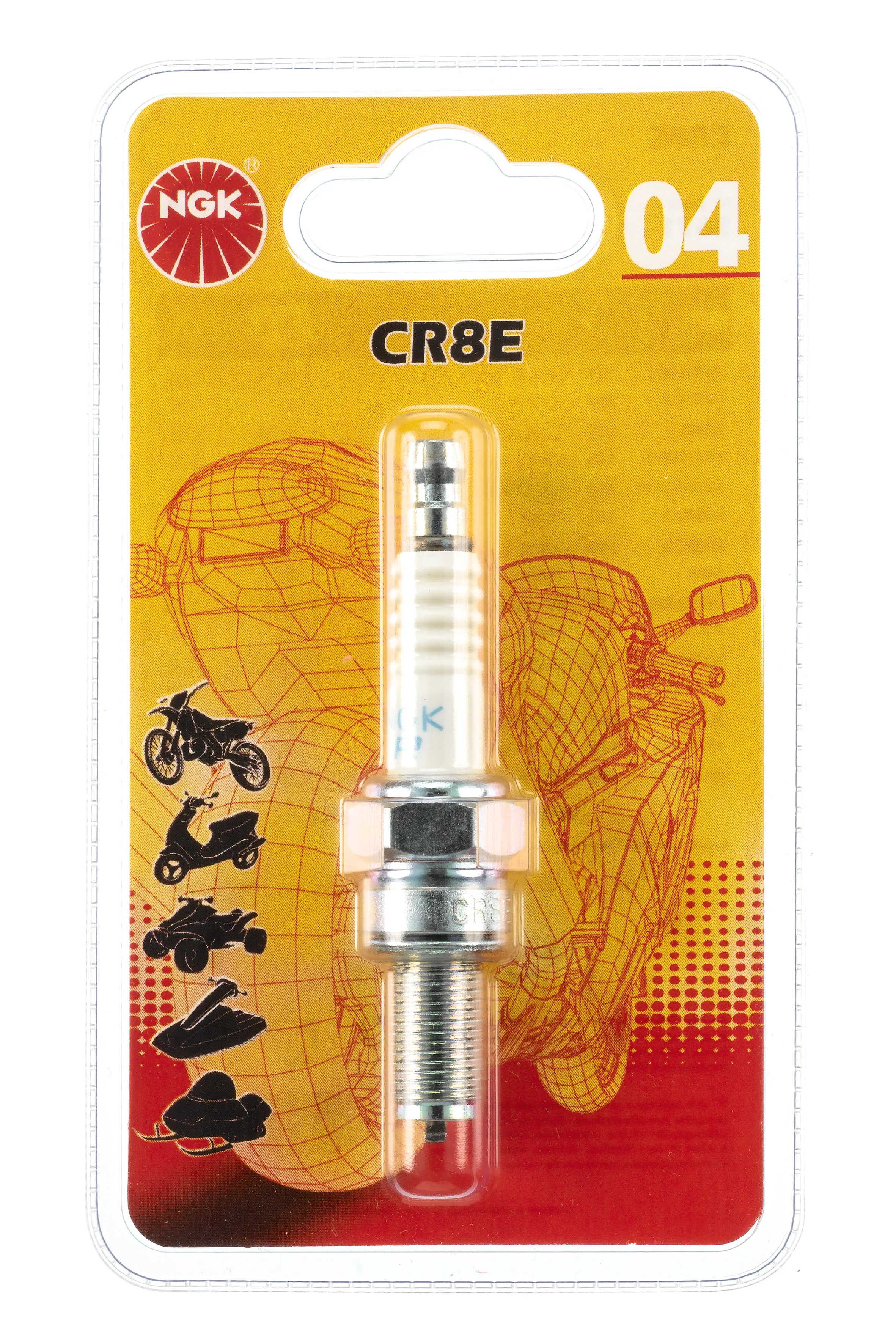 NGK - CR8EBL - Candela BL12RNO4 Blister