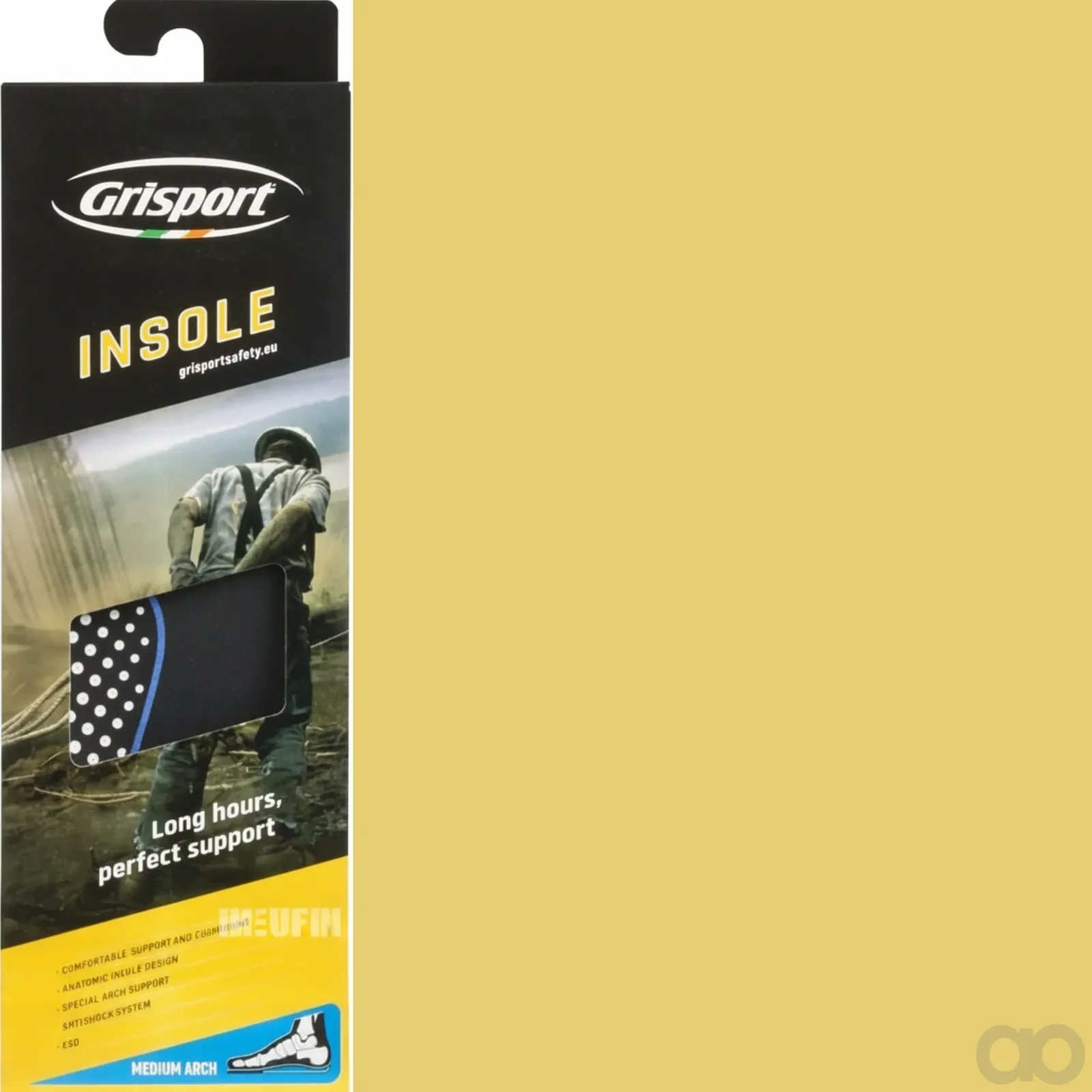 Kramp - 1000031045 - Plantare medio - 45 Grisport