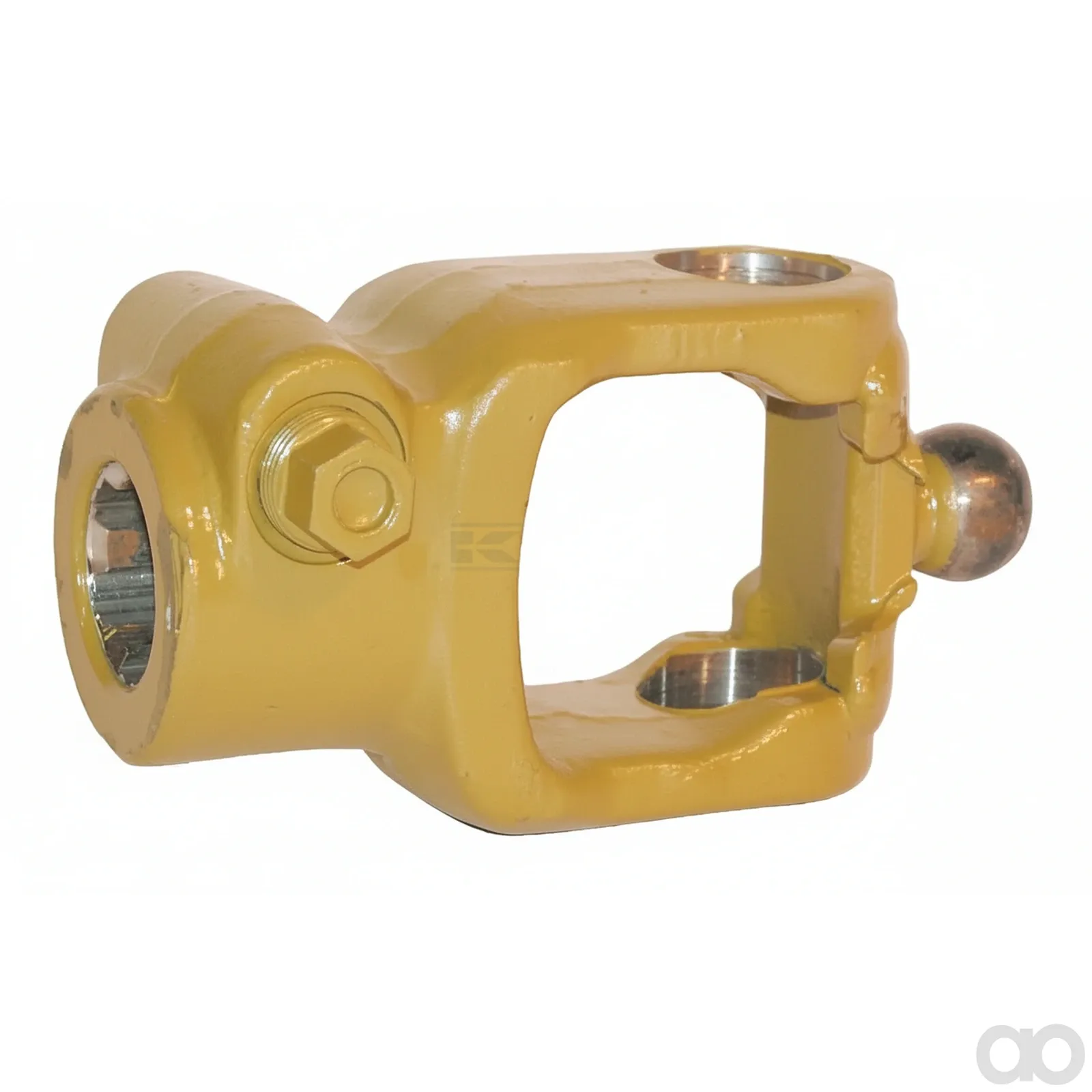 Kramp-3610830m - Yoke, clamp bolt, 1-3/8"-6 spline, W2580 Walterscheid