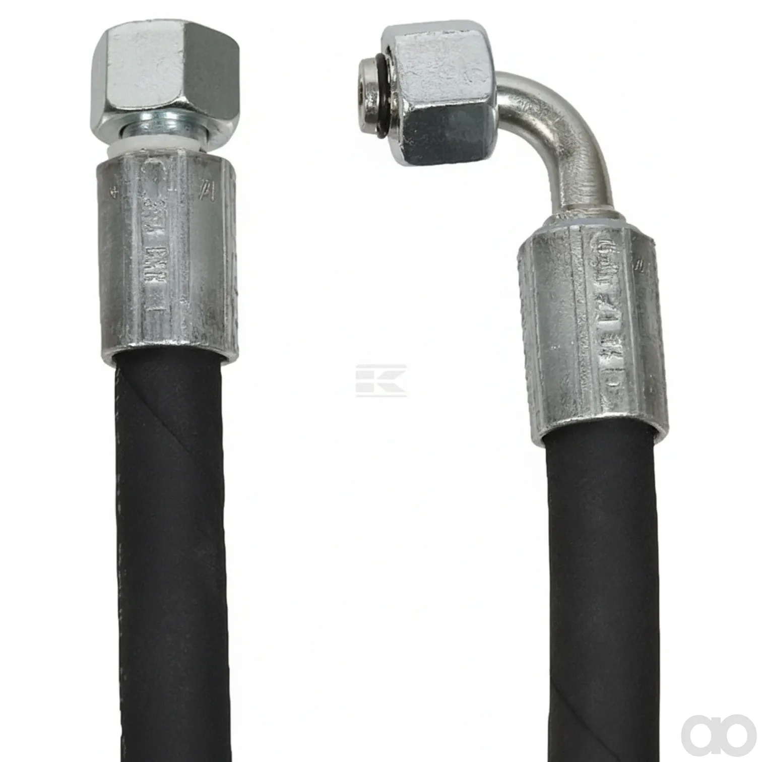Kramp-dklo10100090 - Hydr.Hose compl.DN10.1000-90°