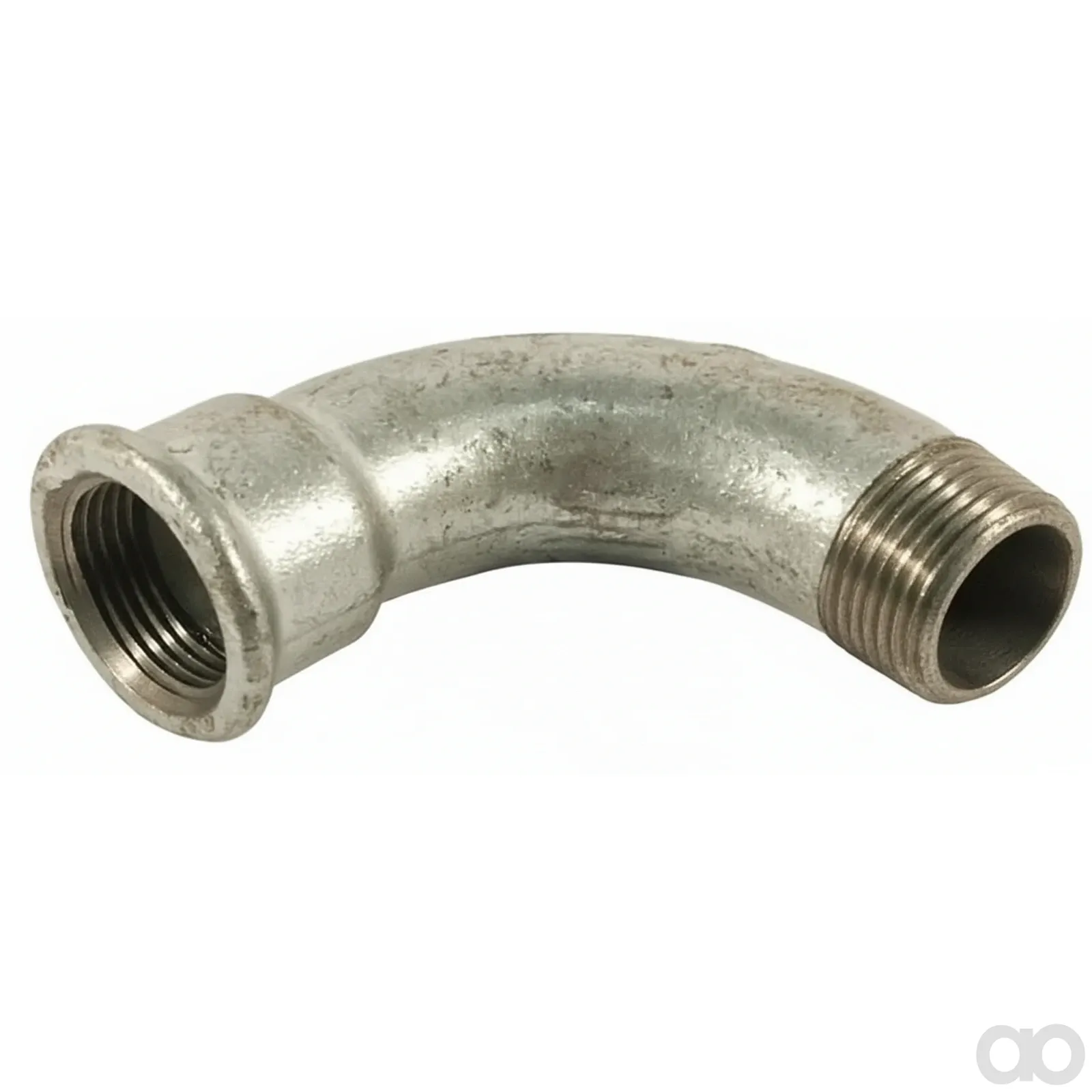 Kramp - FG12 - Gomito 90° femmina/maschio zincato 2"