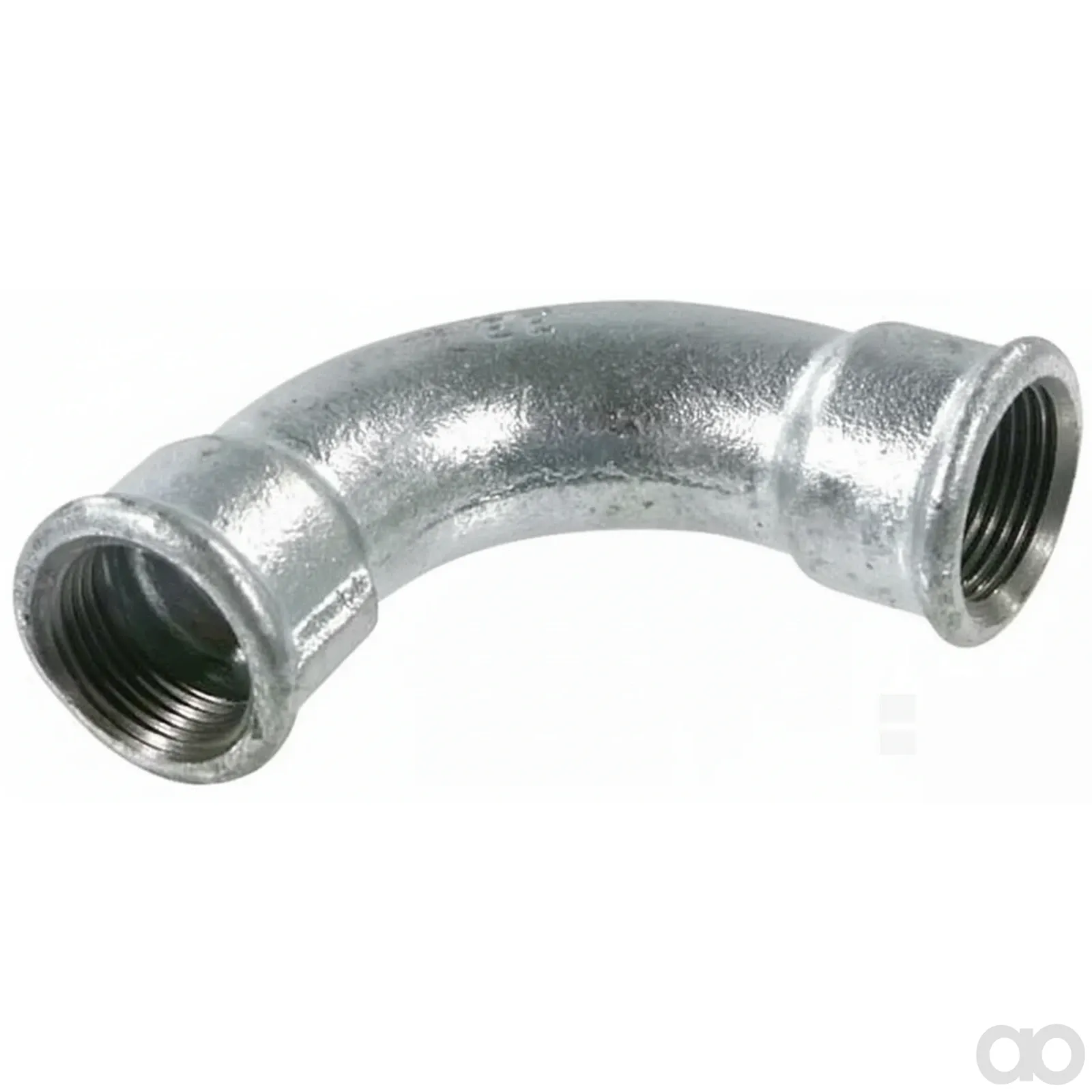 Kramp - FG23 - Gomito 90° maschio/femmina zincato 3"