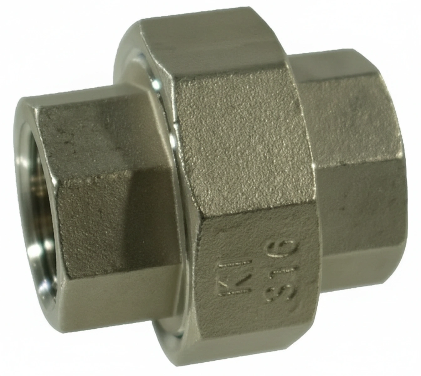 Kramp - FG340114RVS - Raccordo in acciaio inossidabile 2xF 1 1/4"