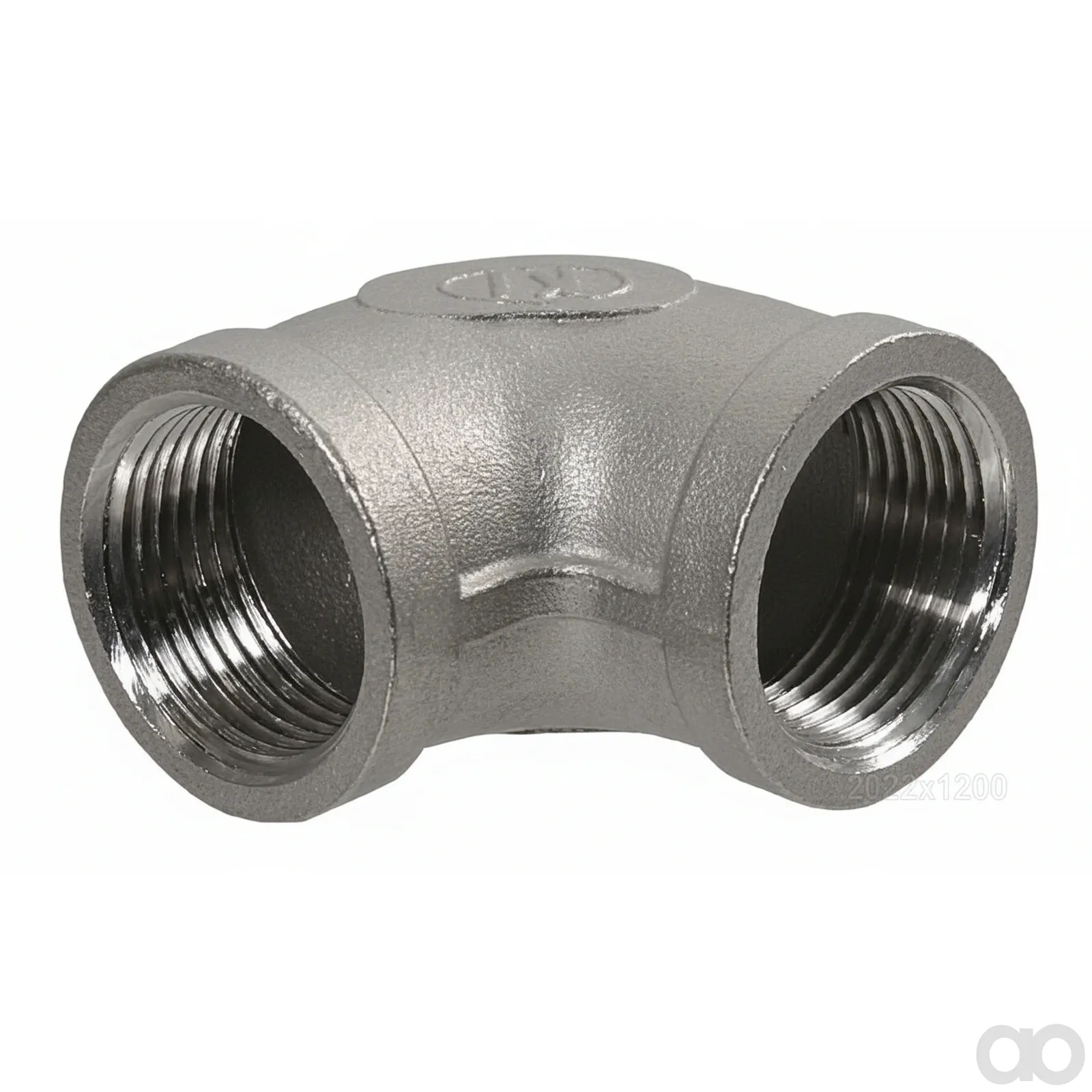Kramp - FG90112RVS - Gomito 90° S.S. 2xF 1 1/2"