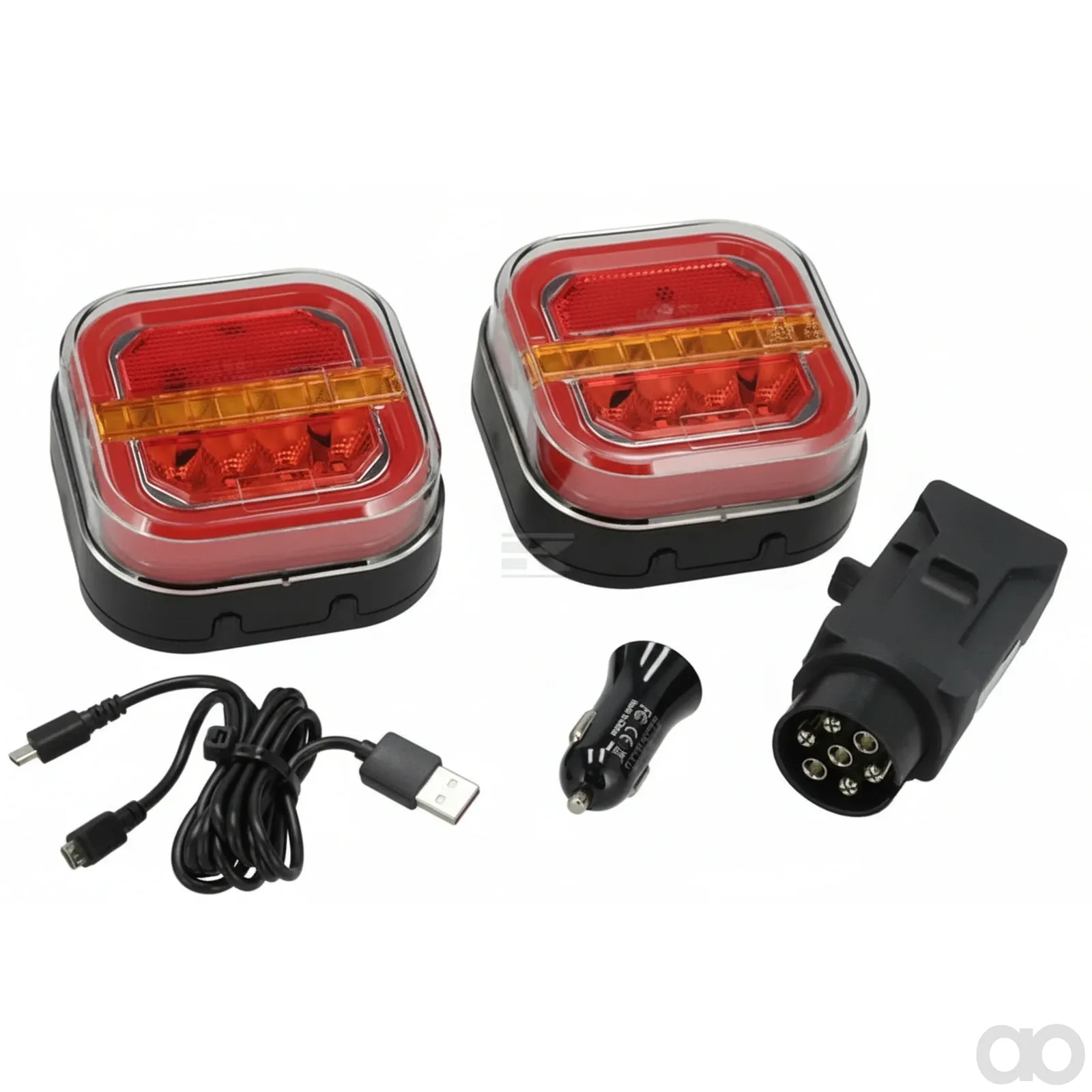 Kramp - LA60040R - Kit luci posteriori LED wireless