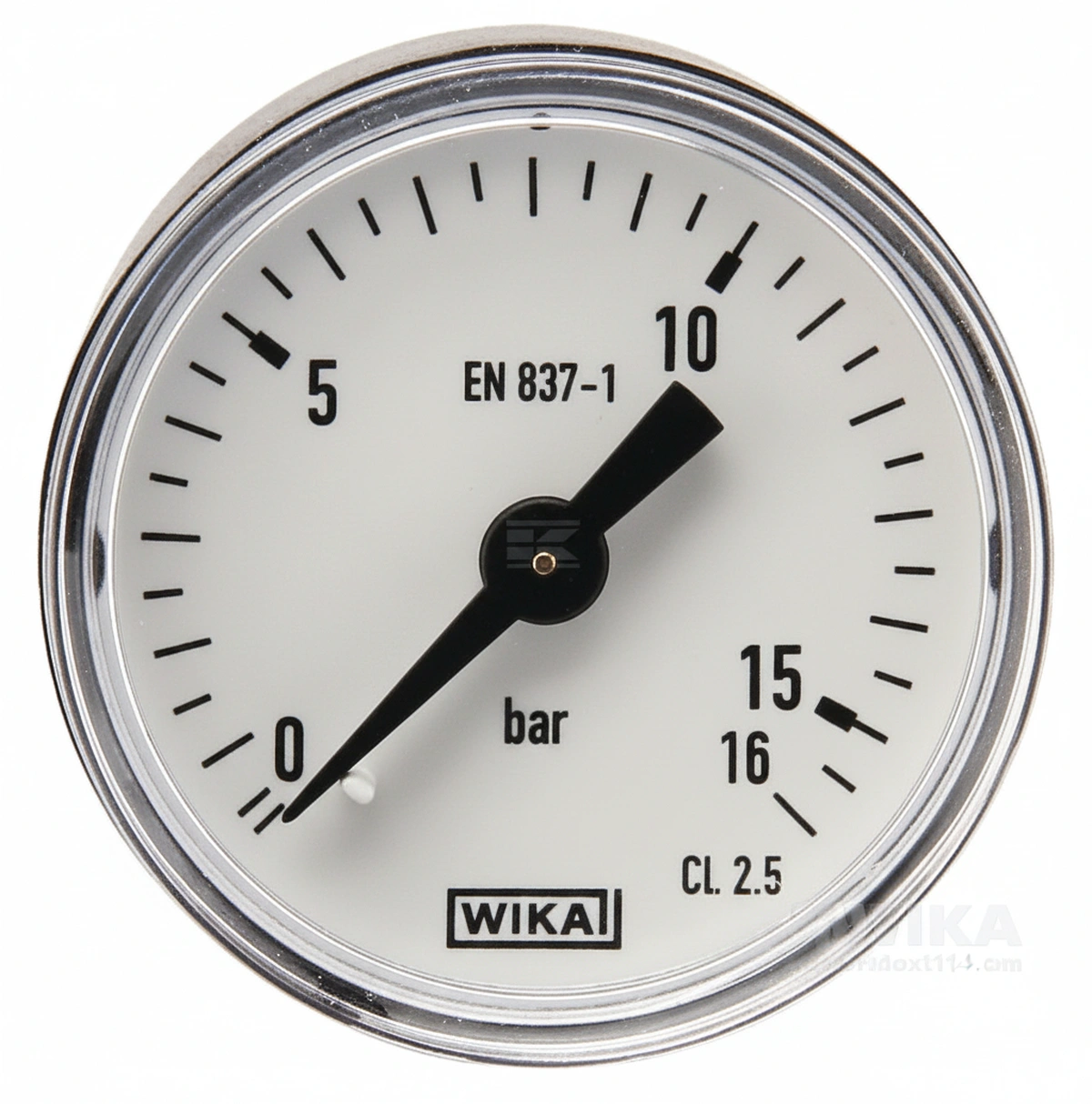 Kramp-ma4016b02pl - Pressure gauge Ø40mm 0-16bar rear
