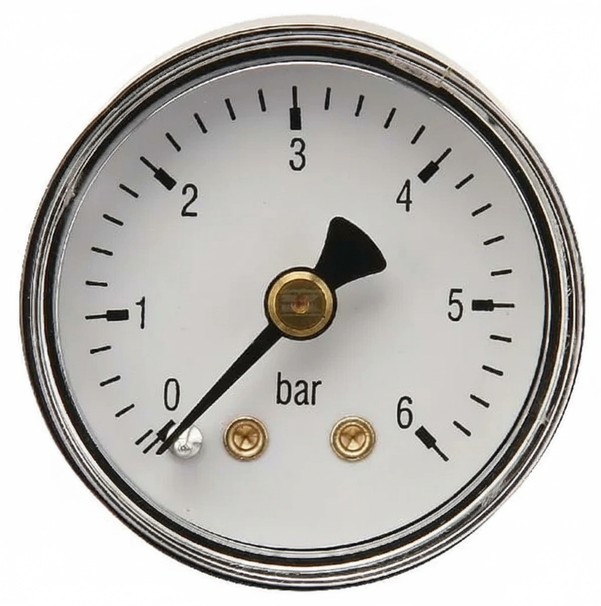Kramp-ma406b02st - Pressure gauge Ø40 0-6bar 1/8" rear