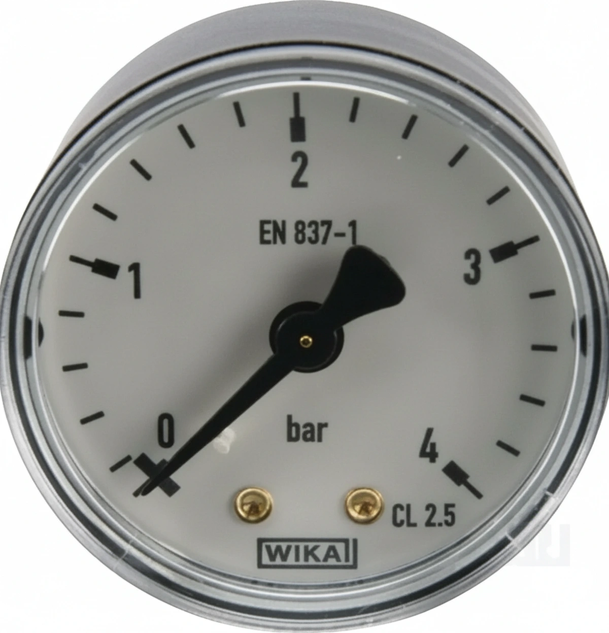 Kramp-ma504b04pl - Pressure gauge rear Ø50 0-4 bar