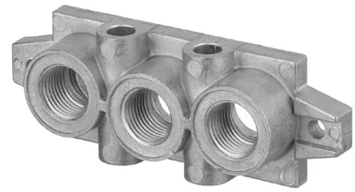 Aventics - 1825503145 - Piastra terminale sinistra, piastra terminale, tipo END PLATE ISO1