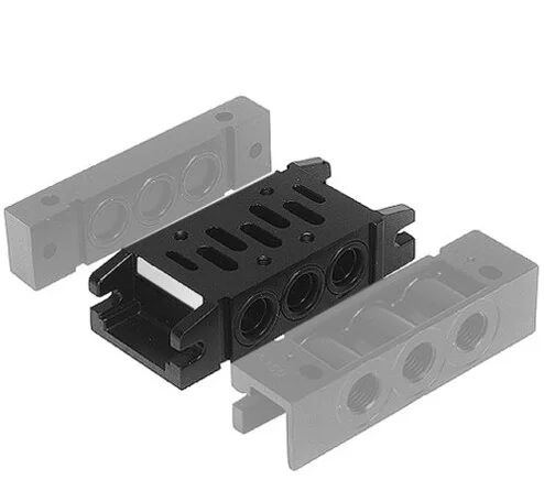 Aventics - 5803750000 - Piastra di base, connessioni 2, tipo BASE PLATE ISO3-G1/2-ALU
