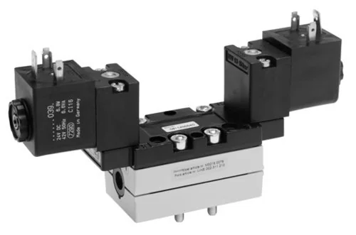 Aventics - 5811492540 - Valvola 5/3 vie, Serie 581, Tipo V581-5/3CC-24/42-I1-2CNO-HUX-AA-X-S-T0