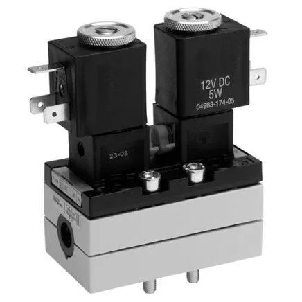 Aventics - 5811520500 - Valvola 5/3 vie, Serie 581, Tipo V581-5/3EC-012DC-I1-2P22-HBX-PA-X-C-T0