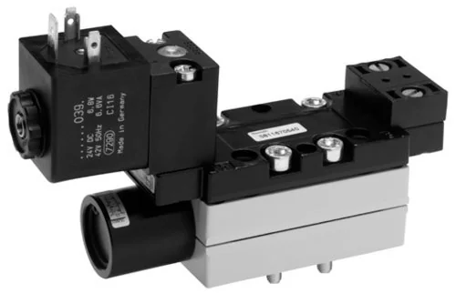 Aventics - 5811670540 - Valvola 5/2 vie, Serie 581, Tipo V581-5/2AR-24/42-I1-ACNO-HUX-AA-D-C-T0