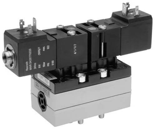Aventics - 5812293190 - Valvola 5/2 vie, Serie 581, Tipo V581-5/2DS-024DC-I2-2CNF-HUX-AA-X-S-T1