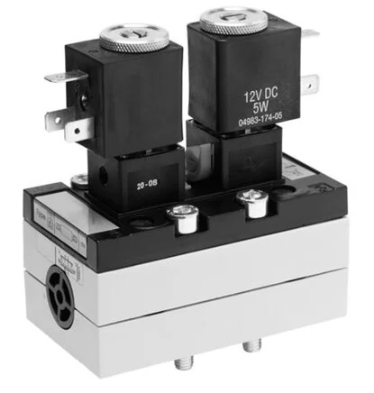 Aventics - 5812521200 - Valvola 5/3 vie, Serie 581, Tipo V581-5/3EC-024AC-I2-2P22-HBX-PA-X-C-T1