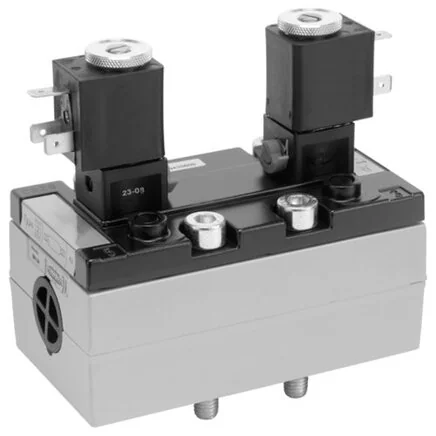Aventics - 5813420100 - Valvola 5/3 vie, serie 581, tipo V581-5/3CC-024DC-I3-2P22-HBX-AA-X-C-T0