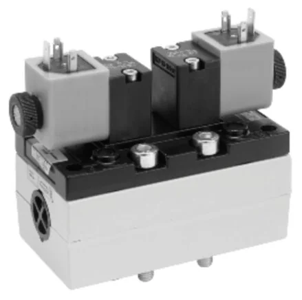 Aventics - 5813492430 - Valvola 5/3 vie, Serie 581, Tipo V581-5/3CC-230AC-I3-2CNO-HNX-AA-X-S-T0