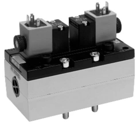 Aventics - 5814491430 - Valvola 5/3 vie, Serie 581, Tipo V581-5/3CC-230AC-I4-2CNO-HNX-AA-X-C-T1