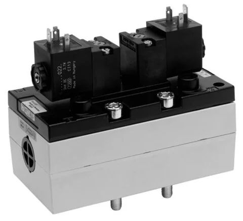 Aventics - 5814590650 - Valvola 5/3 vie, Serie 581, Tipo V581-5/3EC-024DC-I4-2CNO-LBX-AA-X-C-T0