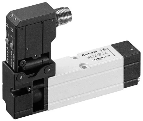 Aventics - 7472D02820 - 2 x valvola 3/2 vie, serie C, tipo CD02-3/2CC-024DC-M12