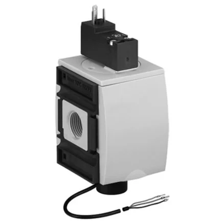 Aventics - R412009388 - Valvola 3/2 vie, elettrica, tipo AS5-SOV-G100-3/2-POS-024-ST6-PN-K03U
