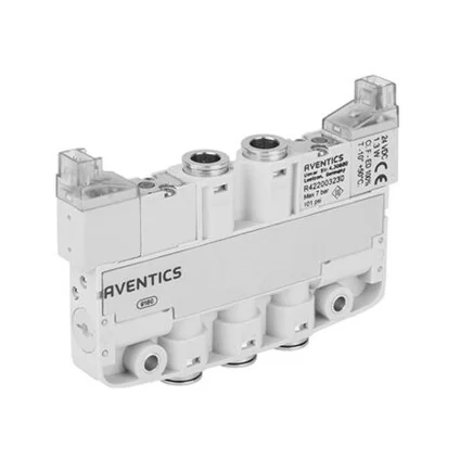 Aventics - R422103580 - 2x3/2 vie Valvola, Serie LS0, Tipo LS04-3/2CC-024DC-AF-I-MO-D6-NEW