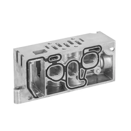 Aventics - R432037643 - Piastra terminale sinistra, piastra terminale, tipo BASE PLATE KIT-CD30-ISO3-5599-1&