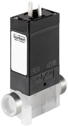 Burkert - 0127-A-01,5-CC-TZ-UNFB-024/DC--455402 - Elettrovalvola 2/2 vie per mezzi aggressivi