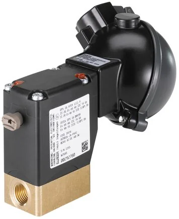 Burkert - 0330-A-03,0-BB-MS-GM82-024/UC--353707 - Elettrovalvola 2/2 vie Ex, azionamento diretto