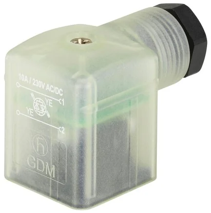 Burkert - 2518-A-BBJ/UC-02-3-P50-00-0-00-315346 - Spina A 120 V LED+Varistore