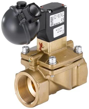 Burkert - 5282-00-A13,0FFMSGM84-0-024/UC-355080 - Elettrovalvola 2/2 vie, servoassistita