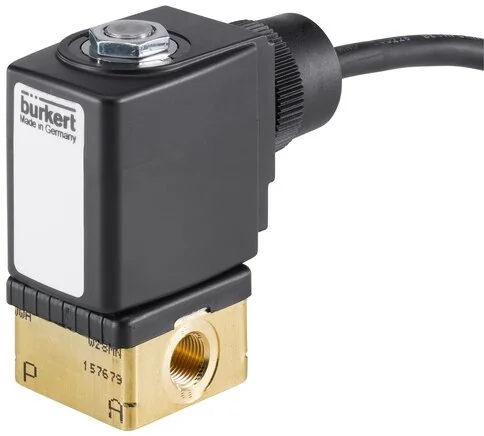 Burkert - 6013-A01,5FFMSGM81-6-024/UC-09-379737 - Elettrovalvola 2/2 vie, azionamento diretto