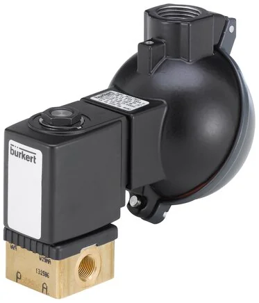 Burkert - 6013-A02,0FFMSGM82-6-024/UC-09-351944 - Elettrovalvola 2/2 vie, azionamento diretto