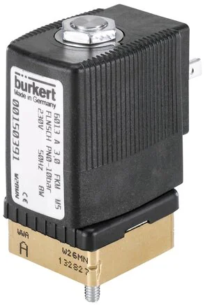 Burkert - 6013-A02,0FFVAFB01-5-024/UC-07-351915 - Elettrovalvola 2/2 vie, azionamento diretto