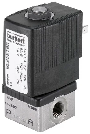 Burkert - 6013-A02,0FFVAGM81-5-230/50-08-134236 - Elettrovalvola 2/2 vie, azionamento diretto