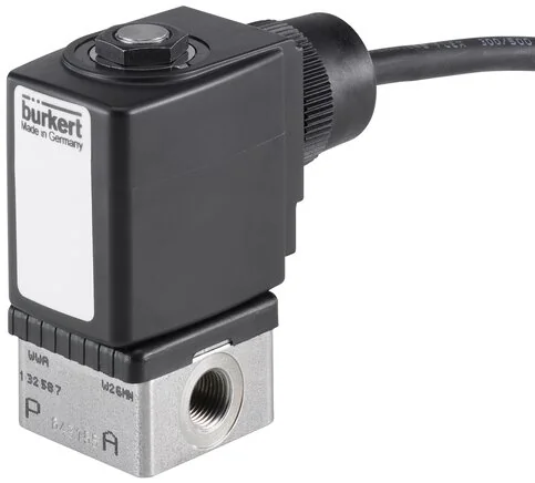 Burkert - 6013-A02,0FFVAGM82-6-230/UC-09-351914 - Elettrovalvola 2/2 vie, azionamento diretto