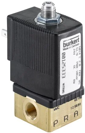 Burkert - 6014-C02,0FFMSGM82-6-024/UC-09-351969 - Elettrovalvola 3/2 vie, azionamento diretto