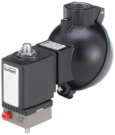 Burkert - 6014-C02,0FFPAFB01-5-230/50-08-126402 - Elettrovalvola 3/2 vie, azionamento diretto