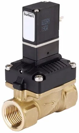 Burkert - 6212-A13,0BBMSGM84-0-024/DC-AS-138956 - Elettrovalvola 2/2 vie, servoassistita