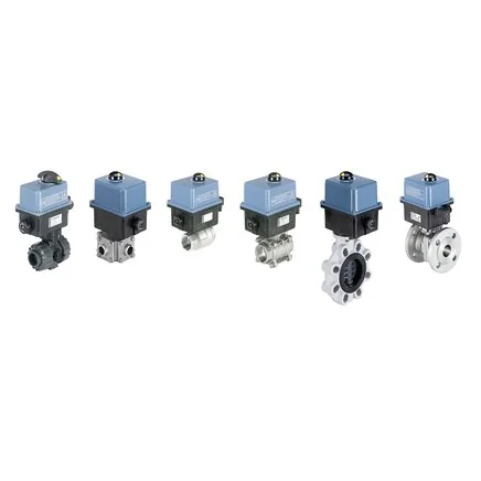 Burkert - 8804-BA-3-2-25,0EE-VA-RM86-035-226479 - Valvola a sfera con attuatore rotativo elettrico